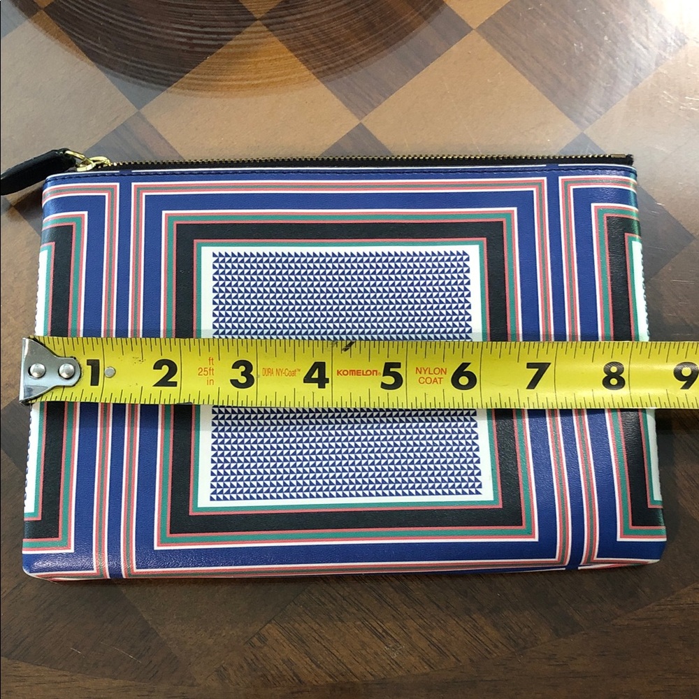 J Crew Geometric Patterned Clutch - image 5